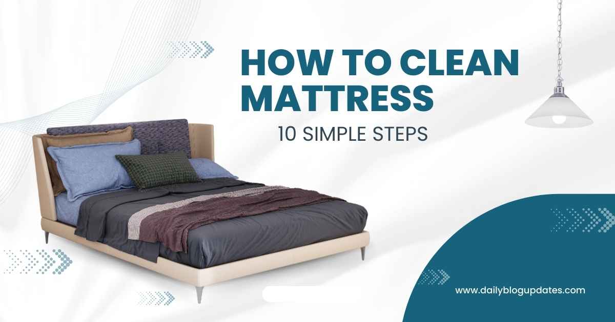 how to clean mattress